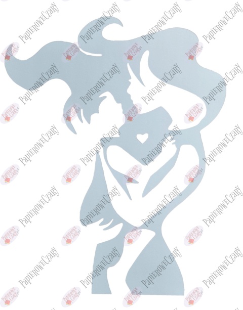 Mama z dzieckiem 2 Dekoracje z papieru