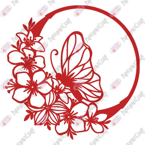 Motyl 13 Dekoracje z papieru