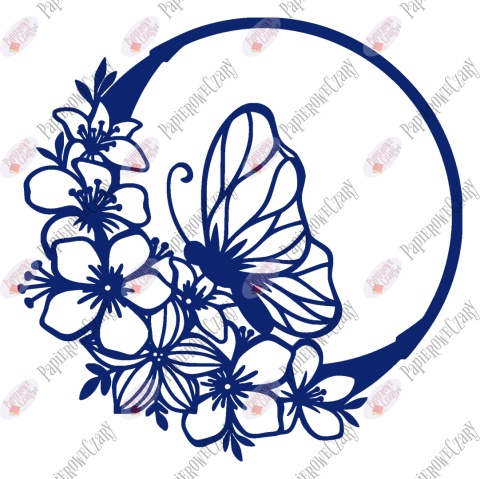 Motyl 13 Dekoracje z papieru