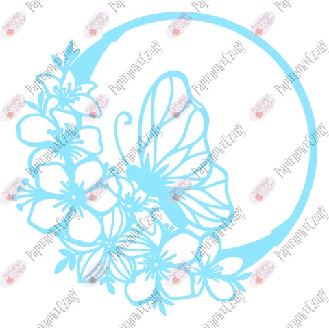 Motyl 13 Dekoracje z papieru