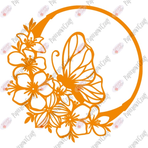 Motyl 13 Dekoracje z papieru