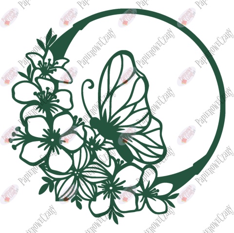 Motyl 13 Dekoracje z papieru