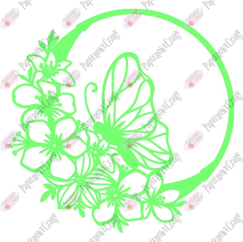 Motyl 13 Dekoracje z papieru