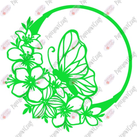 Motyl 13 Dekoracje z papieru