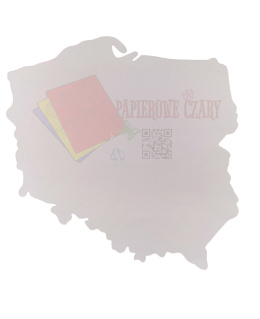 Polska obrys Dekoracje z papieru