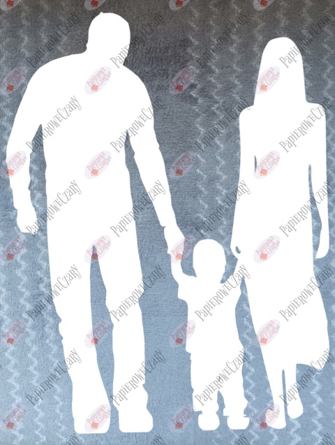 Rodzina 1 Dekoracje z papieru