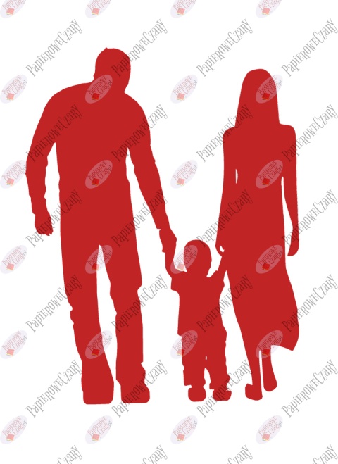 Rodzina 1 Dekoracje z papieru