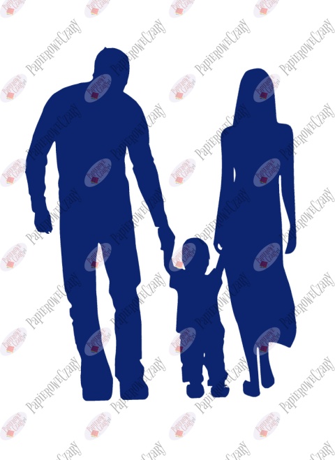 Rodzina 1 Dekoracje z papieru