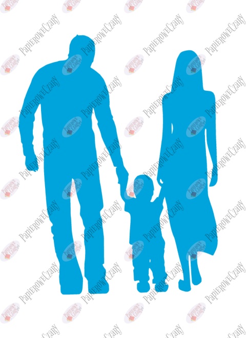 Rodzina 1 Dekoracje z papieru