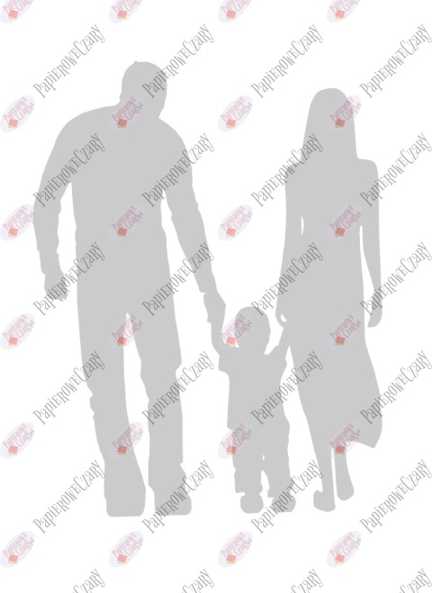 Rodzina 1 Dekoracje z papieru