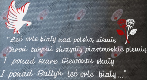 Zestaw 34 "Leć orle..." Dekoracje z papieru