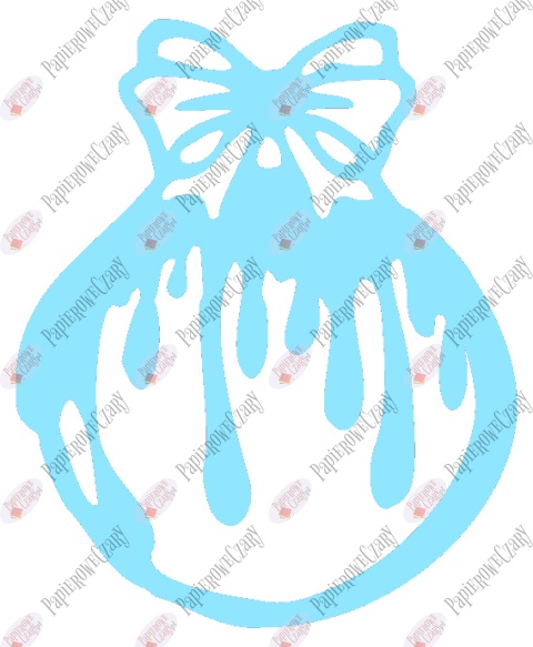 Bombka 4 Dekoracje z papieru