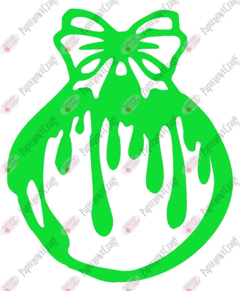 Bombka 4 Dekoracje z papieru