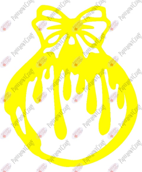 Bombka 4 Dekoracje z papieru