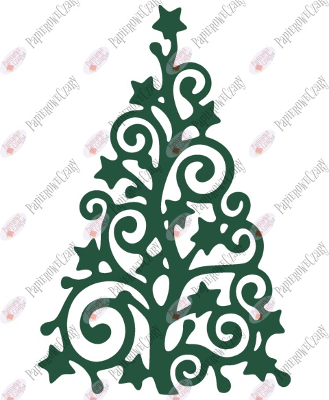 Choinka 4 Dekoracje z papieru