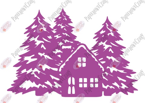 Domek 1 Dekoracje z papieru