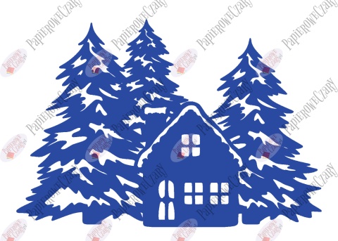 Domek 1 Dekoracje z papieru