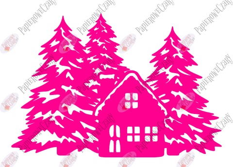 Domek 1 Dekoracje z papieru