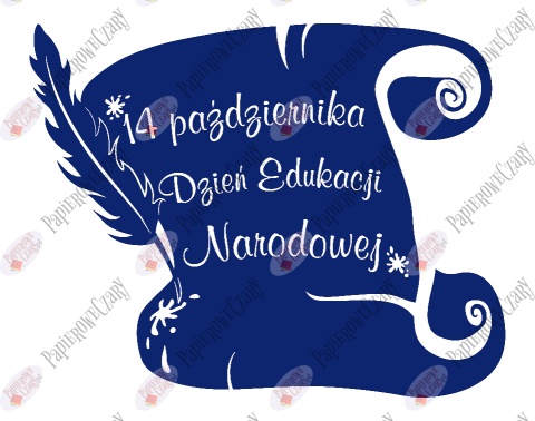 Zwój Dzień Edukacji Narodowej 1 Dekoracje z papieru