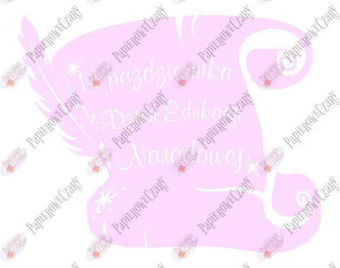 Zwój Dzień Edukacji Narodowej 1 Dekoracje z papieru