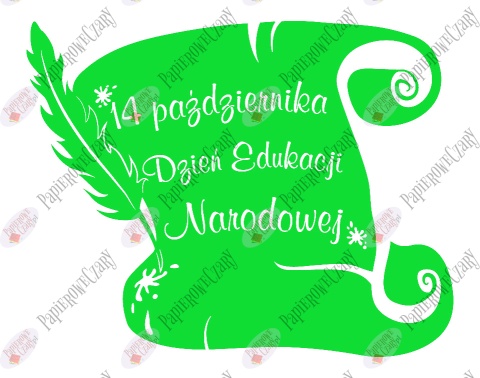 Zwój Dzień Edukacji Narodowej 1 Dekoracje z papieru