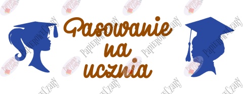 Zestaw 90 Pasowanie na ucznia Ślubowanie Dekoracje z papieru