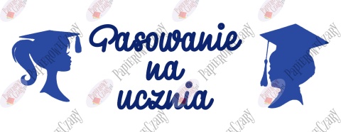 Zestaw 90 Pasowanie na ucznia Ślubowanie Dekoracje z papieru