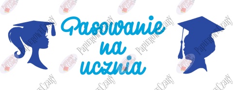 Zestaw 90 Pasowanie na ucznia Ślubowanie Dekoracje z papieru