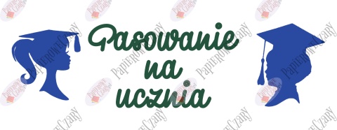 Zestaw 90 Pasowanie na ucznia Ślubowanie Dekoracje z papieru
