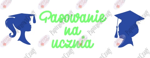 Zestaw 90 Pasowanie na ucznia Ślubowanie Dekoracje z papieru