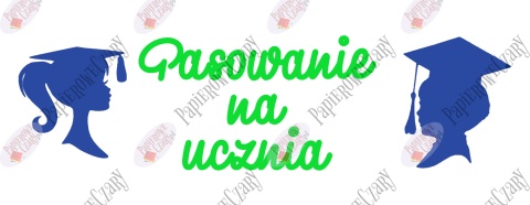 Zestaw 90 Pasowanie na ucznia Ślubowanie Dekoracje z papieru