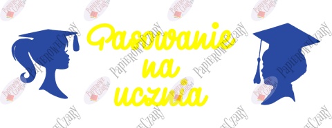 Zestaw 90 Pasowanie na ucznia Ślubowanie Dekoracje z papieru