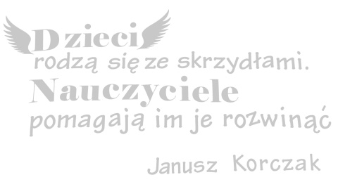 Zestaw 89 Napis Dzieci rodzą się ze skrzydłami... Dzień Edukacji Dekoracje z papieru Zestaw 89 Napis Dzieci rodzą się ze skrzydłami... Dzień Edukacji Dekoracje z papieru
