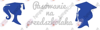 Zestaw 92 Pasowanie na przedszkolaka Ślubowanie Dekoracje z papieru