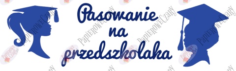 Zestaw 92 Pasowanie na przedszkolaka Ślubowanie Dekoracje z papieru