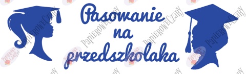 Zestaw 92 Pasowanie na przedszkolaka Ślubowanie Dekoracje z papieru