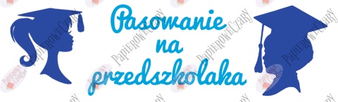 Zestaw 92 Pasowanie na przedszkolaka Ślubowanie Dekoracje z papieru