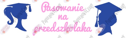 Zestaw 92 Pasowanie na przedszkolaka Ślubowanie Dekoracje z papieru