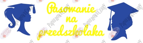 Zestaw 92 Pasowanie na przedszkolaka Ślubowanie Dekoracje z papieru
