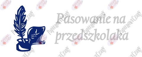 Zestaw 91 Pasowanie na przedszkolaka Ślubowanie Dekoracje z papieru