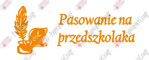 Zestaw 91 Pasowanie na przedszkolaka Ślubowanie Dekoracje z papieru