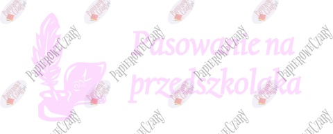 Zestaw 91 Pasowanie na przedszkolaka Ślubowanie Dekoracje z papieru