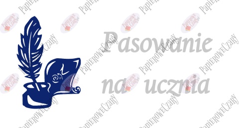 Zestaw 93 Pasowanie na ucznia Ślubowanie Dekoracje z papieru