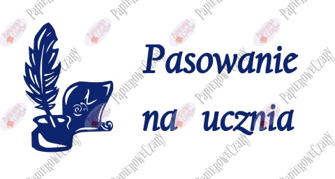Zestaw 93 Pasowanie na ucznia Ślubowanie Dekoracje z papieru