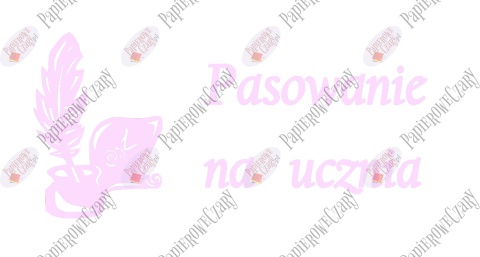 Zestaw 93 Pasowanie na ucznia Ślubowanie Dekoracje z papieru