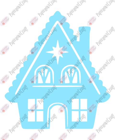 Domek 2 Dekoracje z papieru