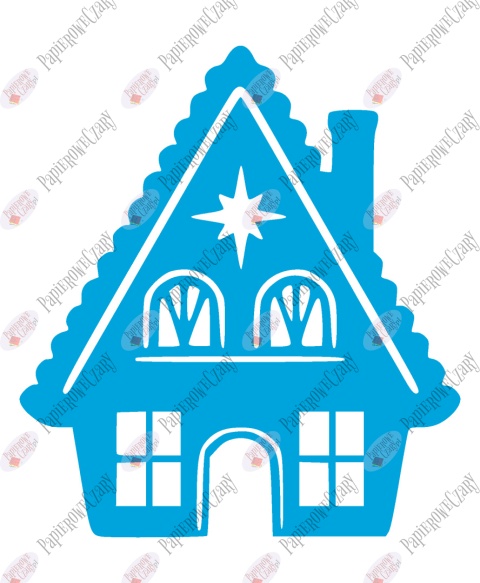 Domek 2 Dekoracje z papieru