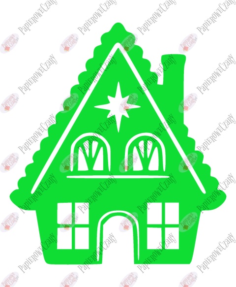 Domek 2 Dekoracje z papieru