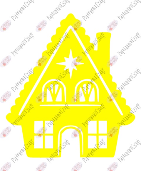 Domek 2 Dekoracje z papieru