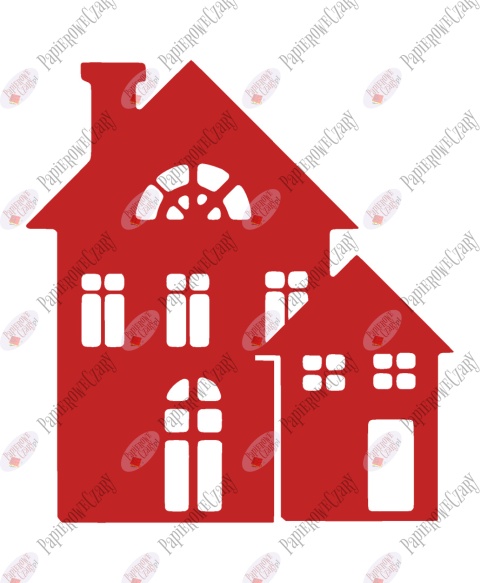 Domek 4 Dekoracje z papieru